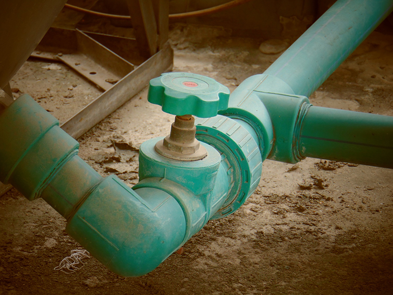old water pipes